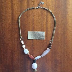 Silpada Rose Quartz Necklace